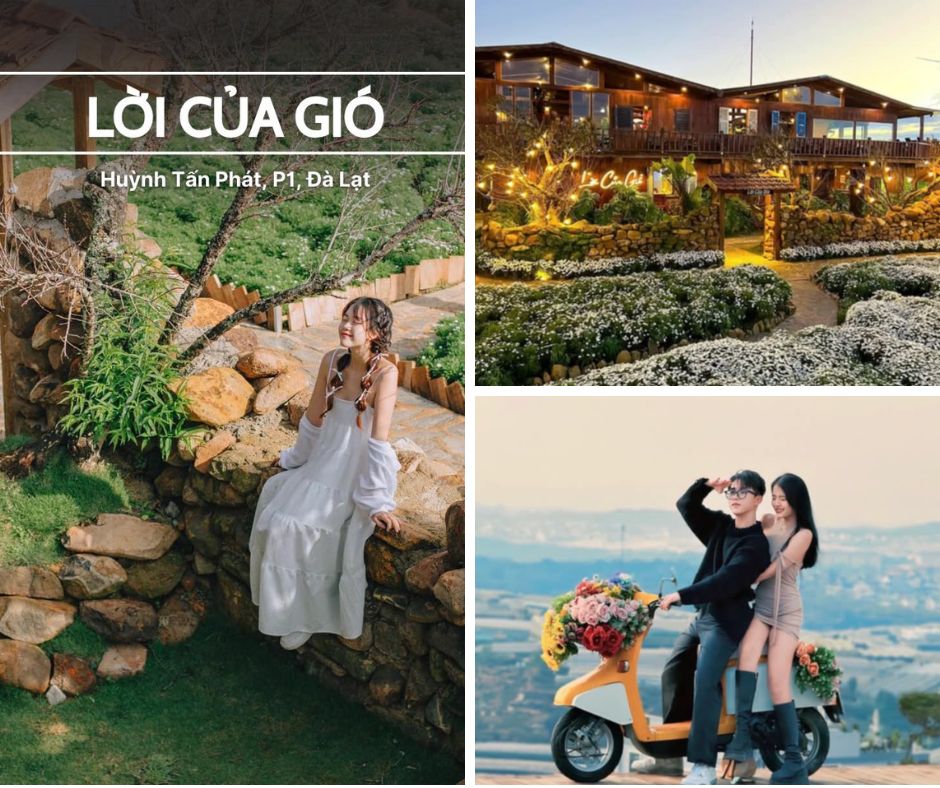 Loi cua gio coffee Da Lat
