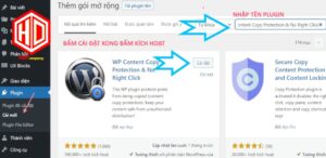 cai dat plugin chong copy noi dung tren web