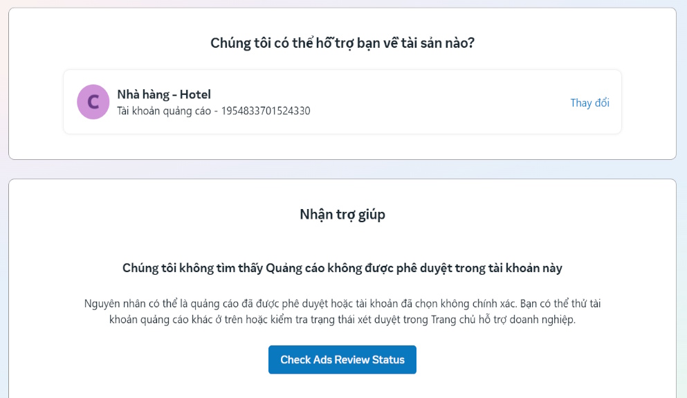 khôi phục tài khoản bị vô hiệu hóa